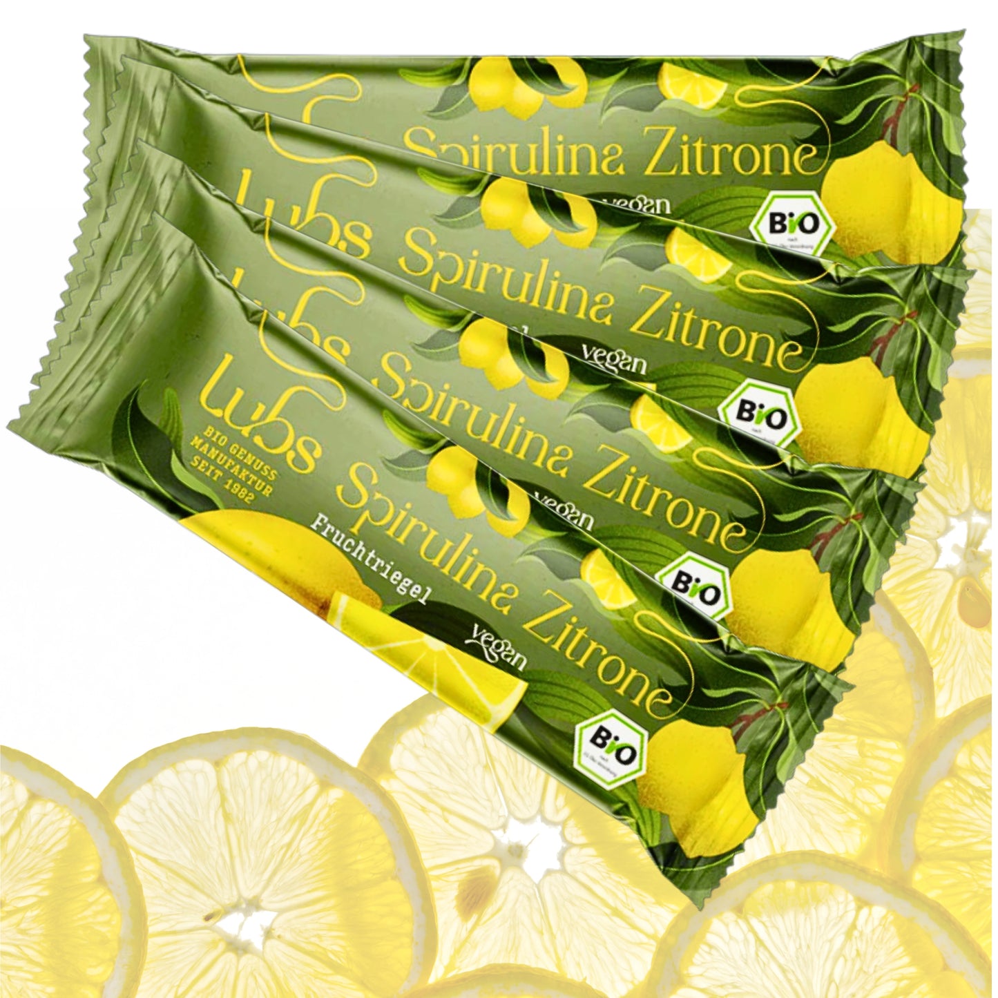 Lubs Fruchtriegel Bio Spirulina+Zitrone