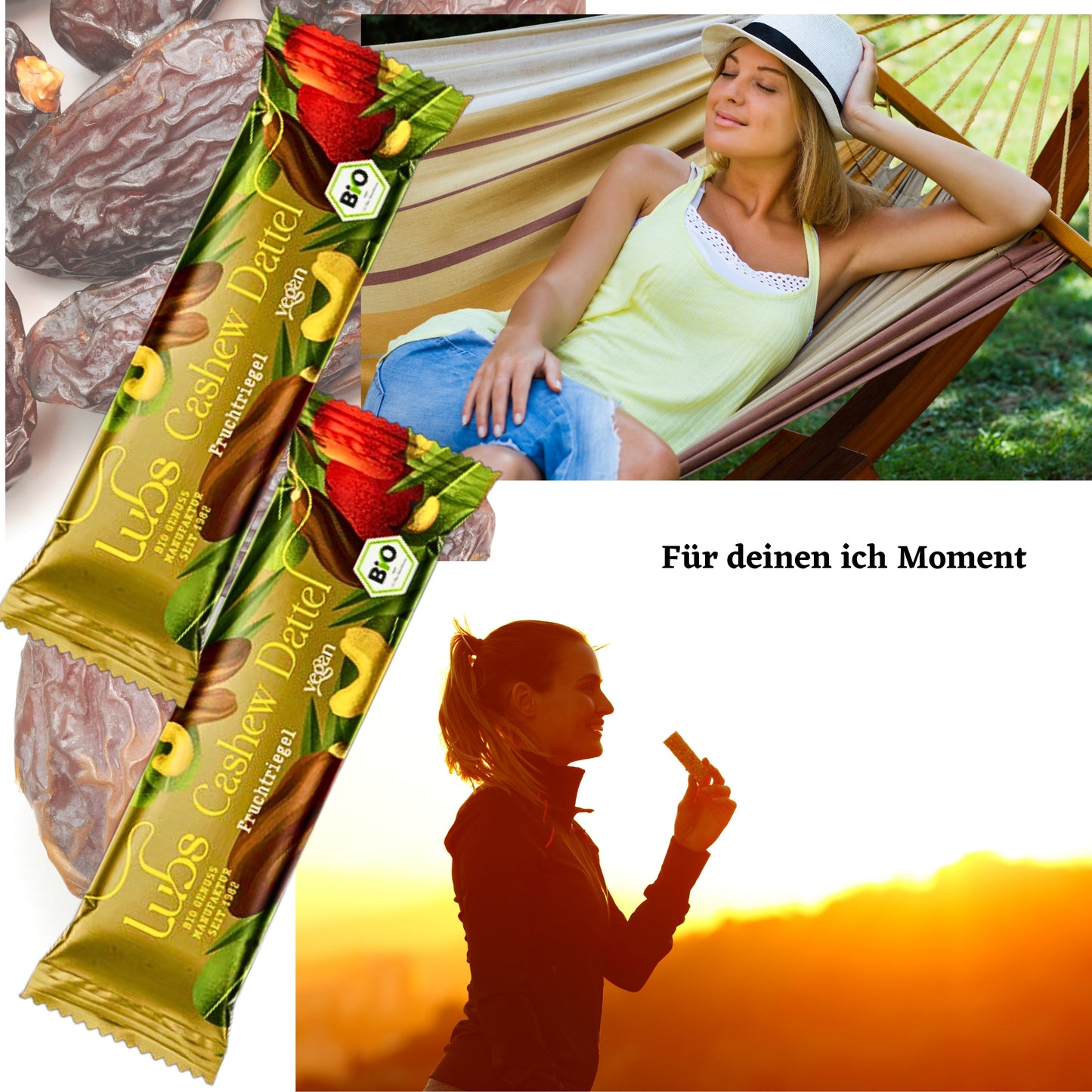Lubs Bio & Vegan Rohkostriegel Cashwew Dattel