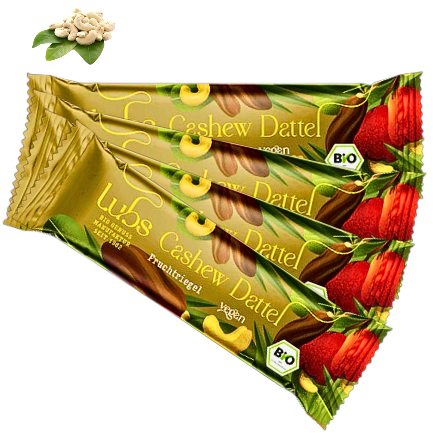 Lubs Bio & Vegan Rohkostriegel Cashwew Dattel