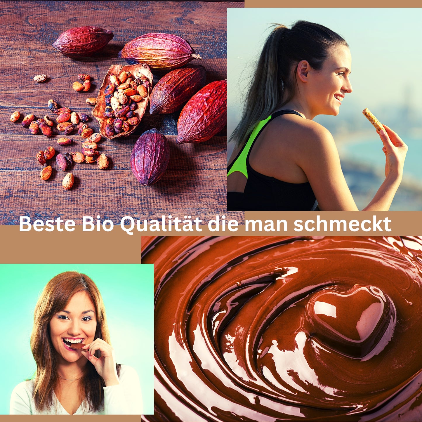 Vivani - Wafer Pralinè Schokoladenriegel 40g