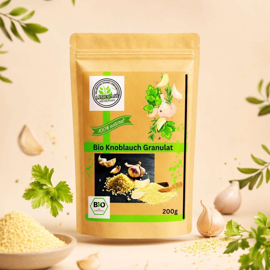 Linecase Bio Knoblauch Granulat 200g