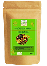 Linecase Gewürzteemischung - Kurkuma Chai Tee - loser Tee