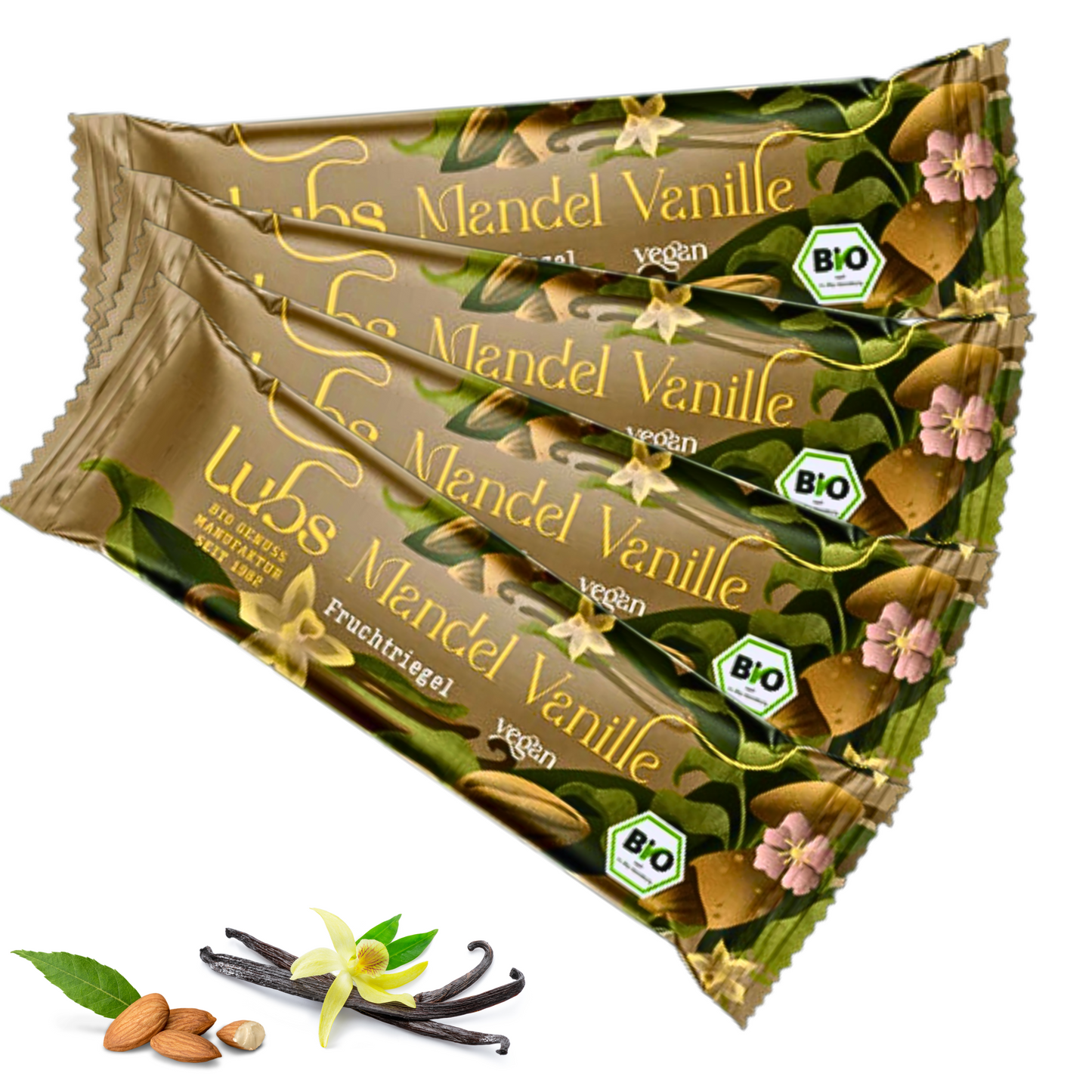 Lubs Bio&Vegan Fruchtriegel Mandel & Vanille