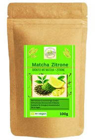 Linecase Bio Grüntee mit Matcha & Zitrone