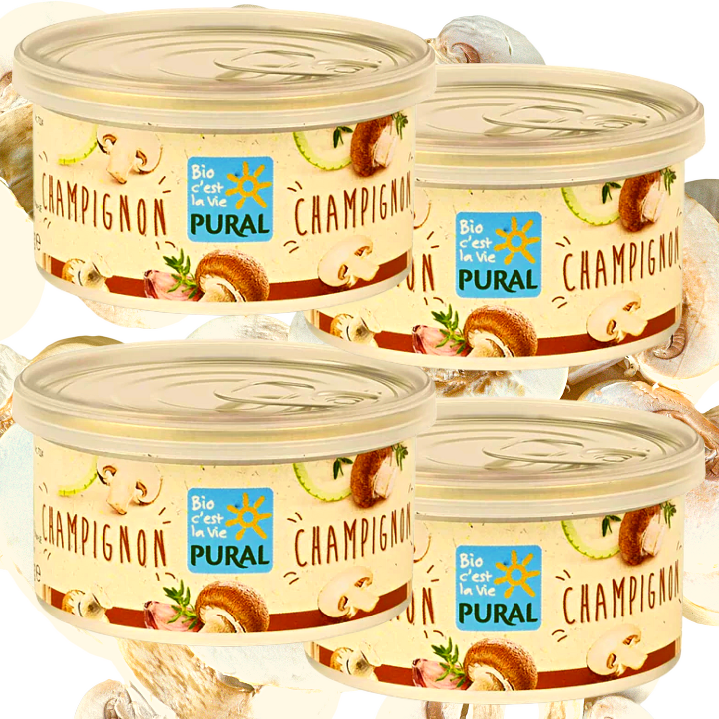 Pural Streich - Champignon| Bio&Vegan Streich