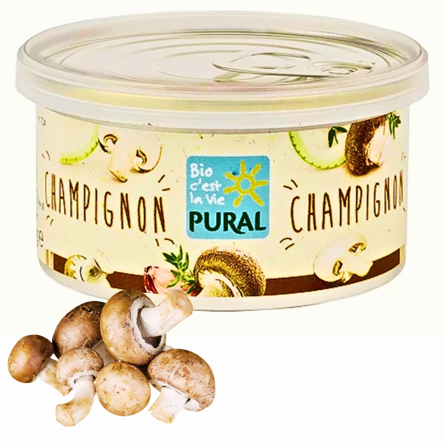 Pural Streich - Champignon| Bio&Vegan Streich