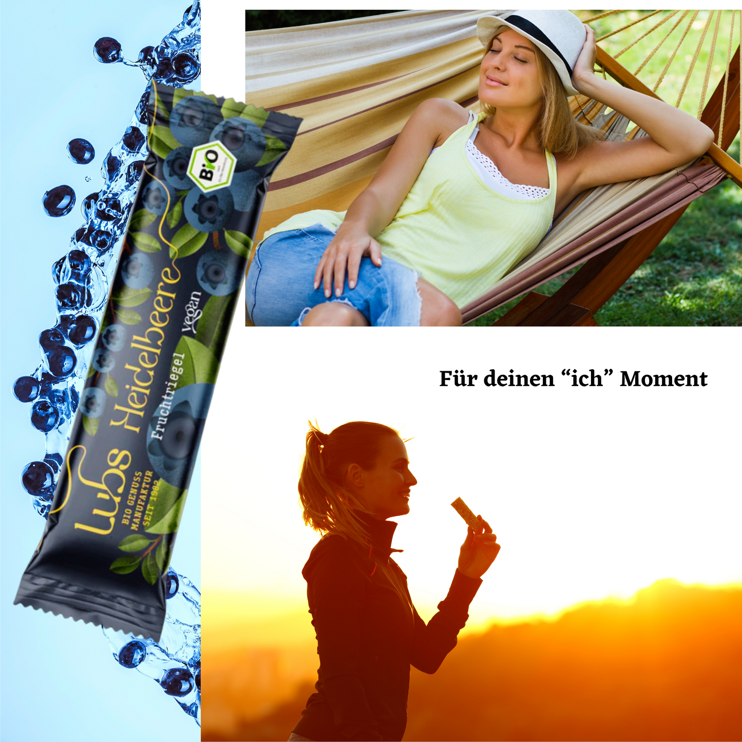Lubs Bio&Vegan Fruchtriegel Heidelbeer
