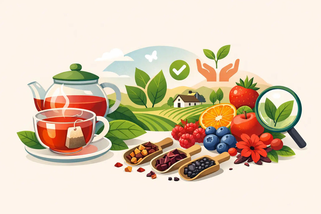 Früchtetee Mischung Bio richtig wählen