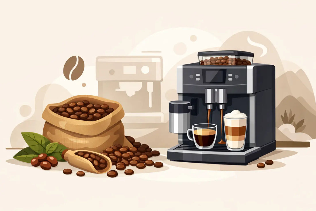 Kaffeebohnen für Vollautomaten wählen leicht gemacht