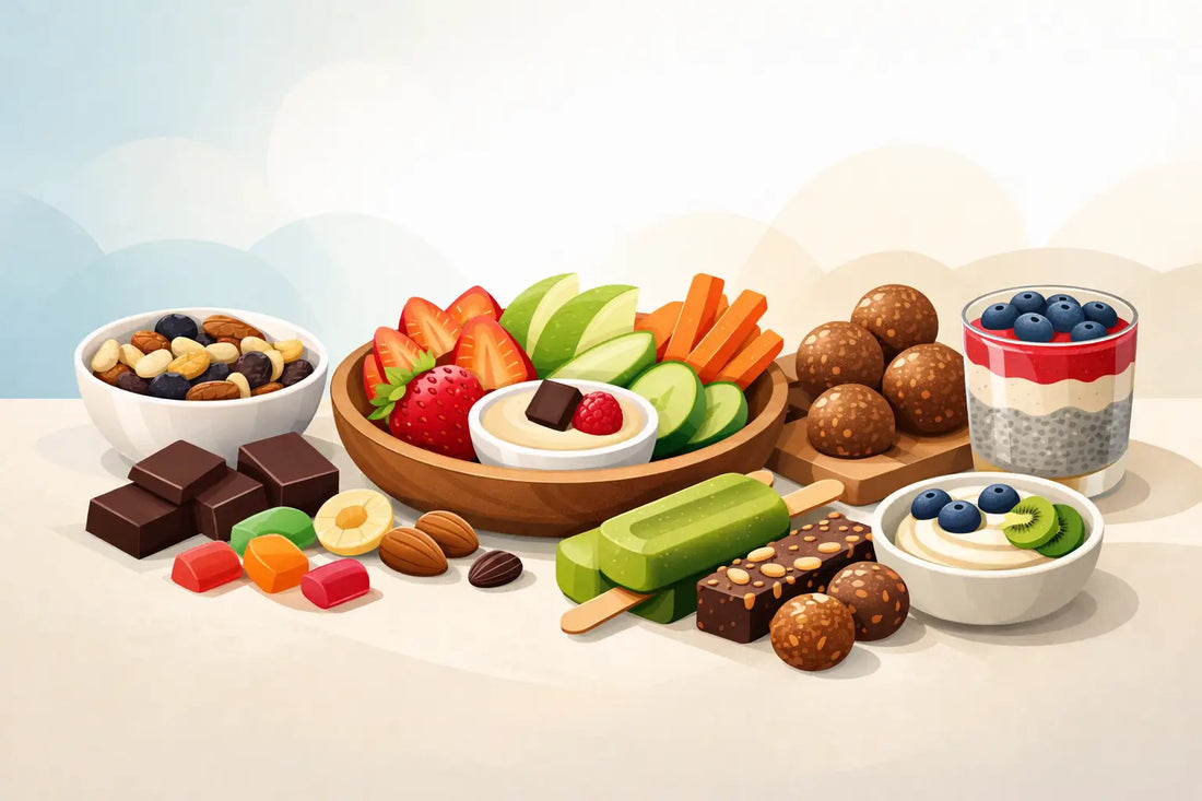 Vegane Snack Alternativen zu Süßigkeiten
