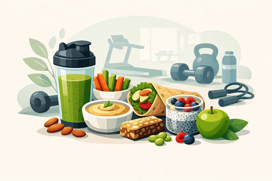 Snacks fürs Fitnessstudio vegan: die besten