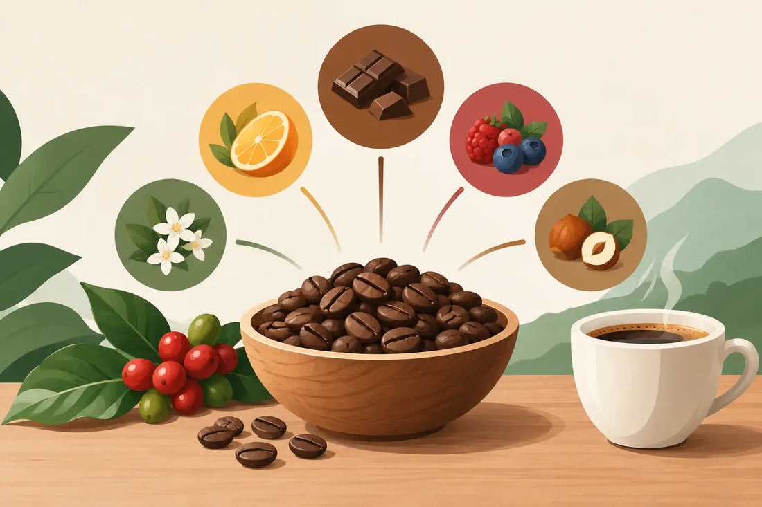 Bio-Kaffeebohnen: Geschmacksprofile erklärt