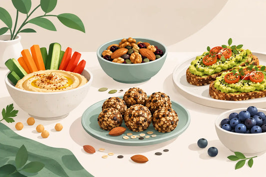 Fünf vegane Snacks nachmittags, die schmecken