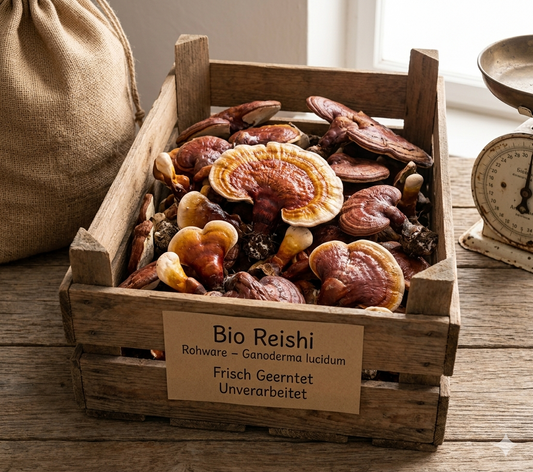 Bio Reishi Pilzpulver: Wirkung, Anwendung, Vorteile und Kaufberatung