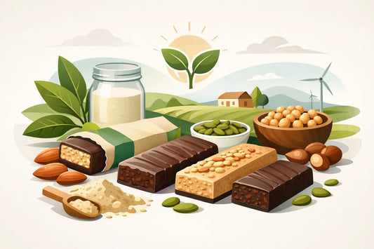Beste vegane Proteinriegel in Bio-Qualität