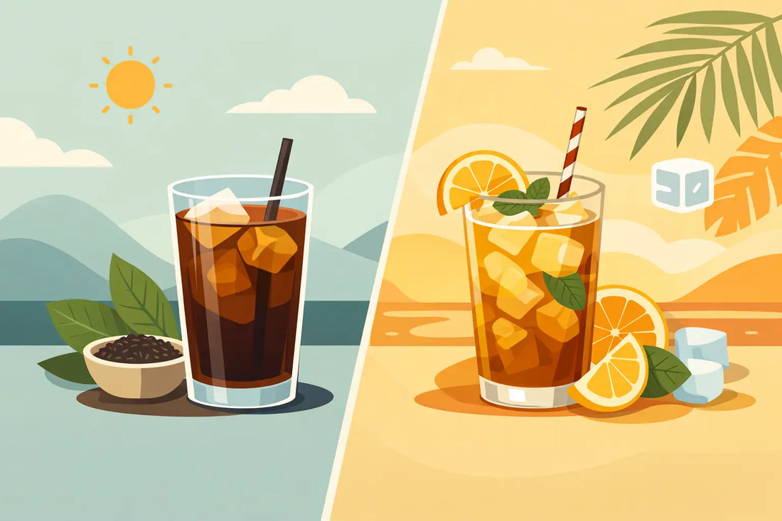 Cold Brew Tee vs Eistee: Was passt besser?