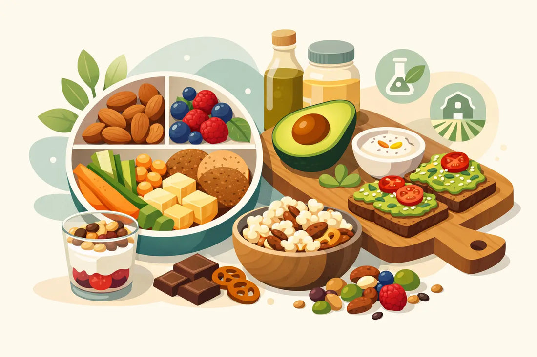 Mix and Match Snacks Bio clever kombinieren