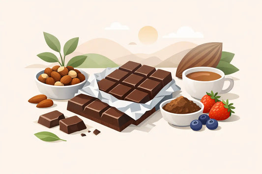 Vegane Schokolade als Snack-Alternative
