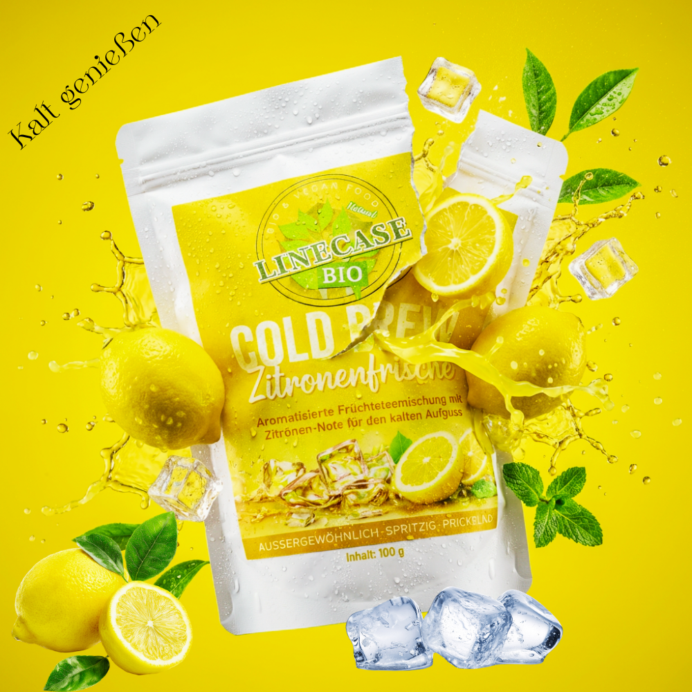 Früchteteemischung Zitronen|  Cold Brew Tee  100 g| Tee| Zitronen Tee| Früchtetee