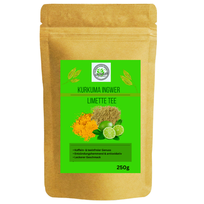 Linecase Kurkuma Ingwer Limette Tee