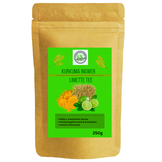 Linecase Kurkuma Ingwer Limette Tee