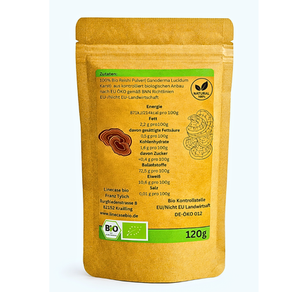 Bio Reishi Pulver 120g