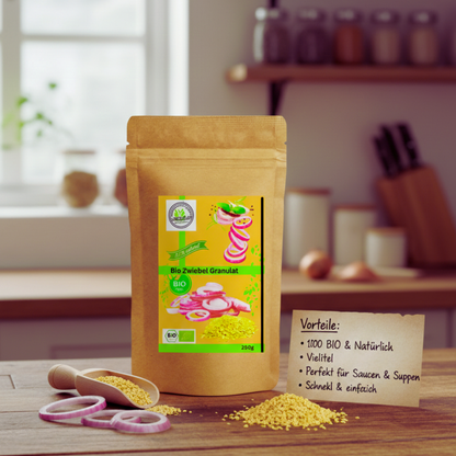 Linecase Bio Zwiebel Granulat 200g