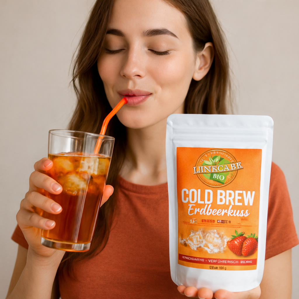 Früchteteemischung Erdbeer| Cold Brew Tee 100 g| Tee| Erdbeer Tee| Früchtetee