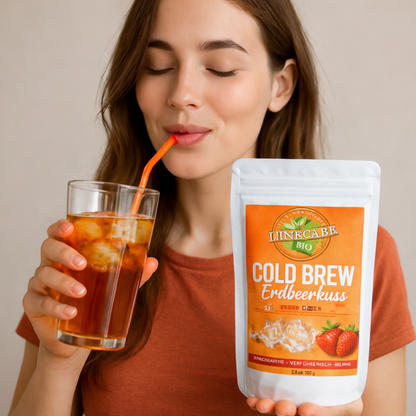 Früchteteemischung Erdbeer| Cold Brew Tee 100 g| Tee| Erdbeer Tee| Früchtetee