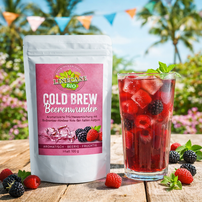 Früchtetee Brombeer-Himbeer| Cold Brew Tee 100 g| Tee| Früchtetee| Waldfrucht