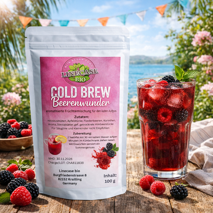 Früchtetee Brombeer-Himbeer| Cold Brew Tee 100 g| Tee| Früchtetee| Waldfrucht