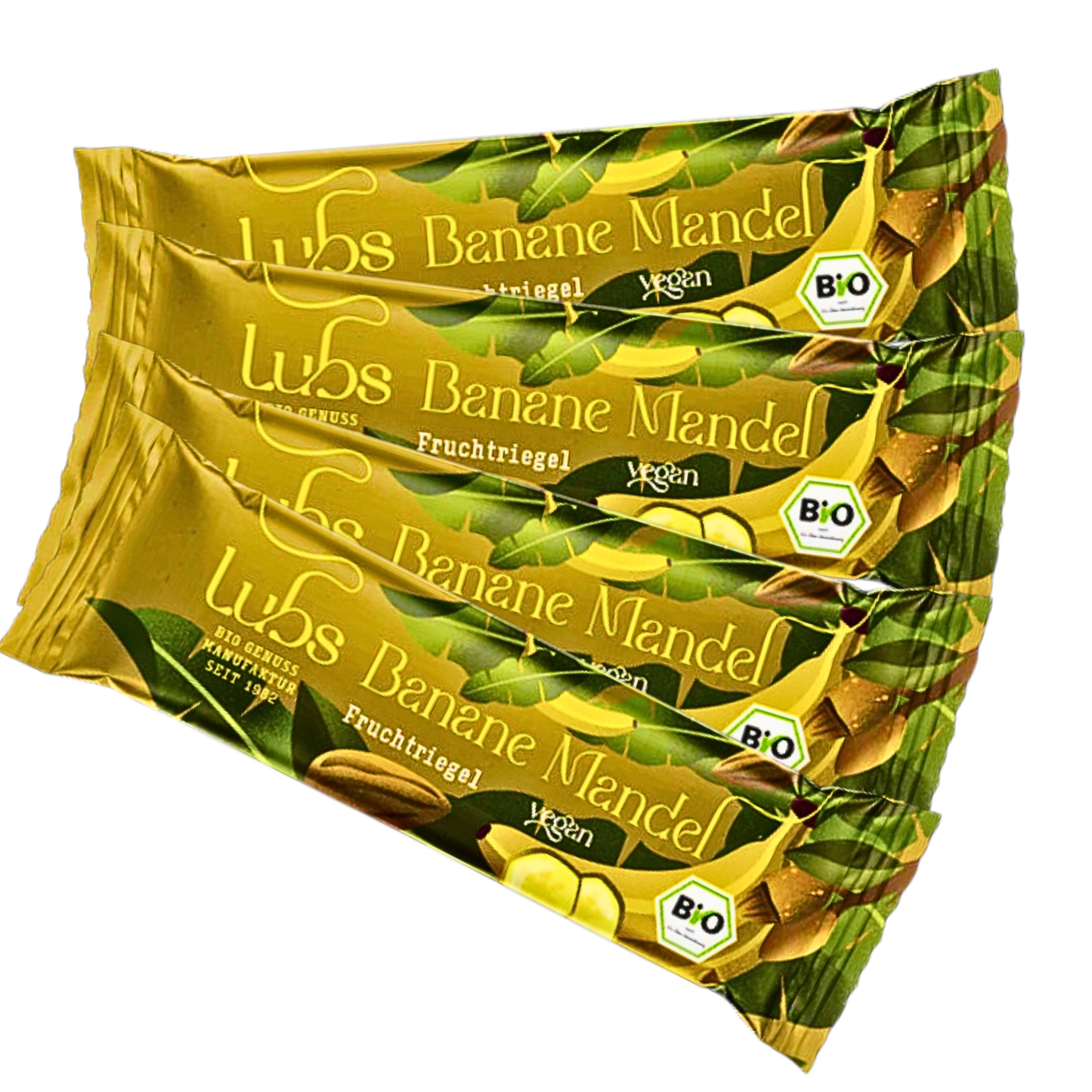 Lubs Bio& Vegan Fruchtriegel Banane & Mandel