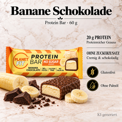 Banane Schokoladen Protein Riegel 60g