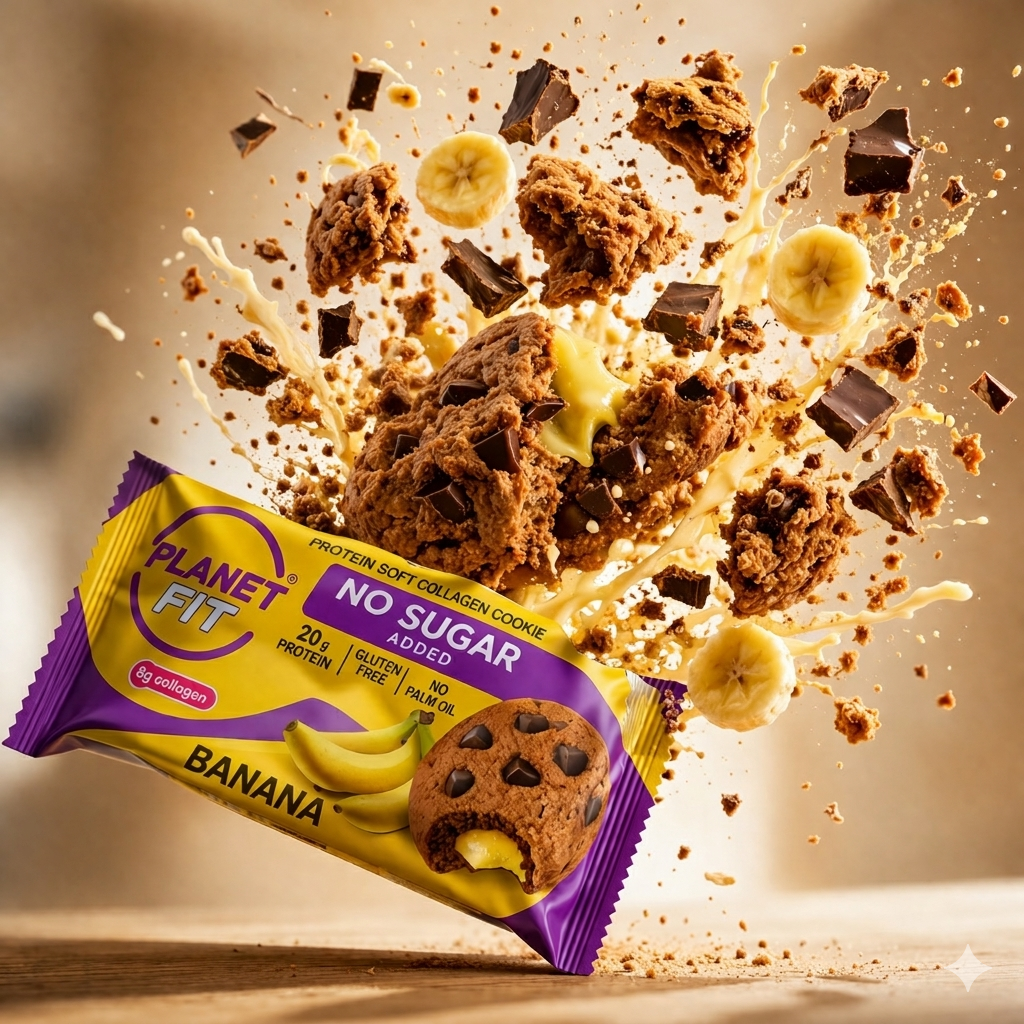 Protein Soft Collagen Cookie Banane 70g