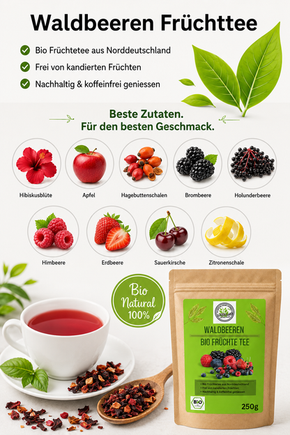 Linecase-Waldbeeren Bio Früchtetee