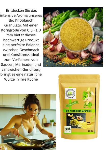 Linecase Bio Knoblauch Granulat 200g