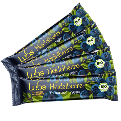 Lubs Bio&Vegan Fruchtriegel Heidelbeer