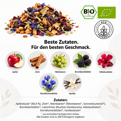 Linecase-Bio Bratapfel loser Früchte Tee
