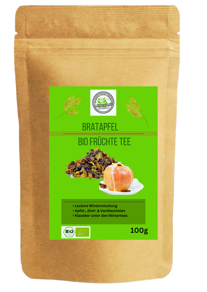 Linecase-Bio Bratapfel loser Früchte Tee