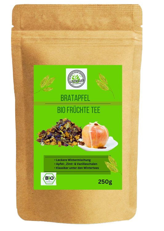 Linecase-Bio Bratapfel loser Früchte Tee