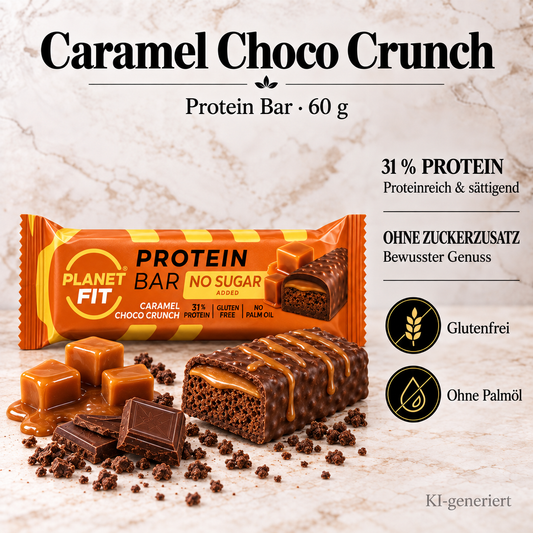 Protein Caramel Schoko Crunch
