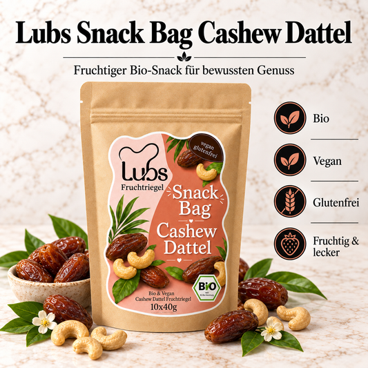 Lubs Bio & Vegan Rohkostriegel Cashwew Dattel