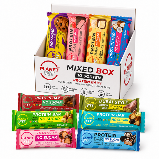 Gemischte Protein Riegel Box| 10 gemischte Protein Riegel