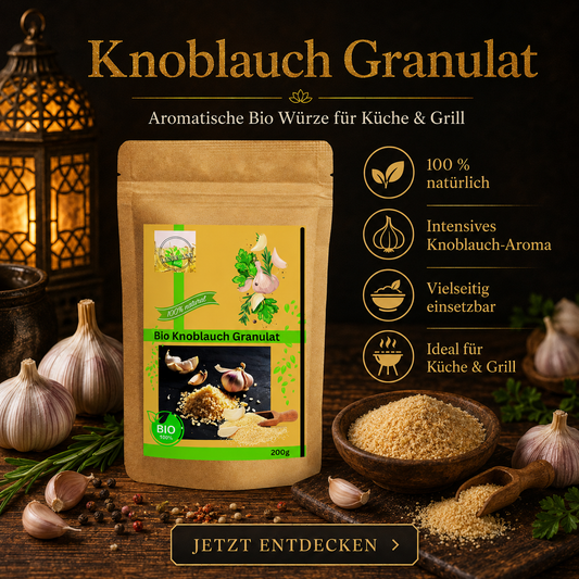 Linecase Bio Knoblauch Granulat 200g
