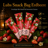 Lubs Bio & Vegan Fruchtriegel Erdbeer