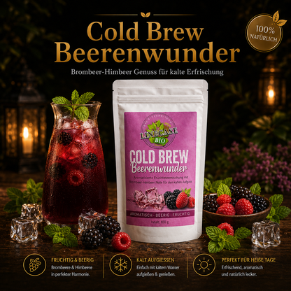 Früchtetee Brombeer-Himbeer| Cold Brew Tee 100 g| Tee| Früchtetee| Waldfrucht