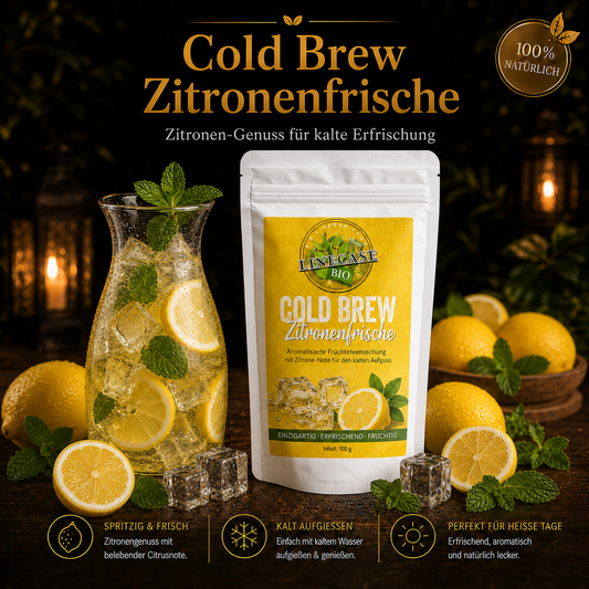 Früchteteemischung Zitronen|  Cold Brew Tee  100 g| Tee| Zitronen Tee| Früchtetee