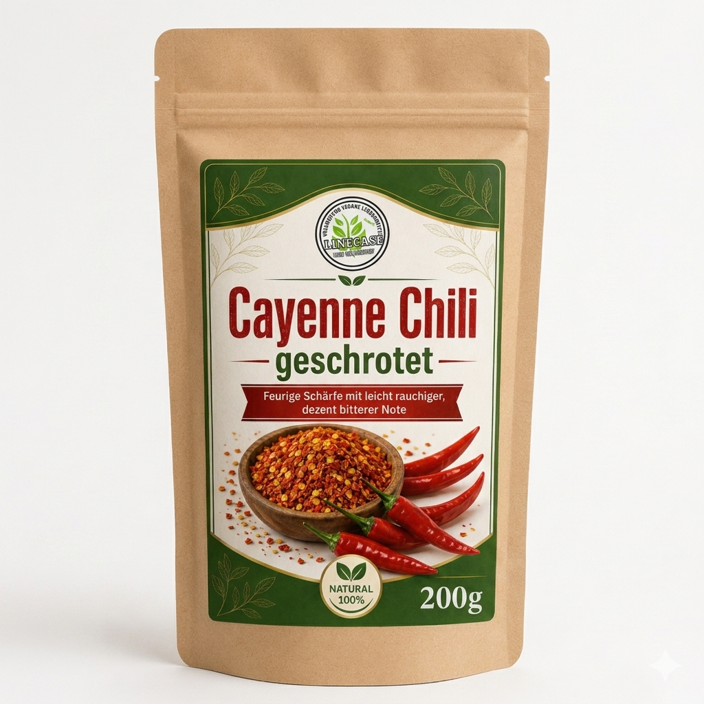 Cayenne Chili geschrotet 200g