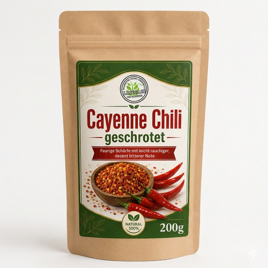 Cayenne Chili geschrotet 200g