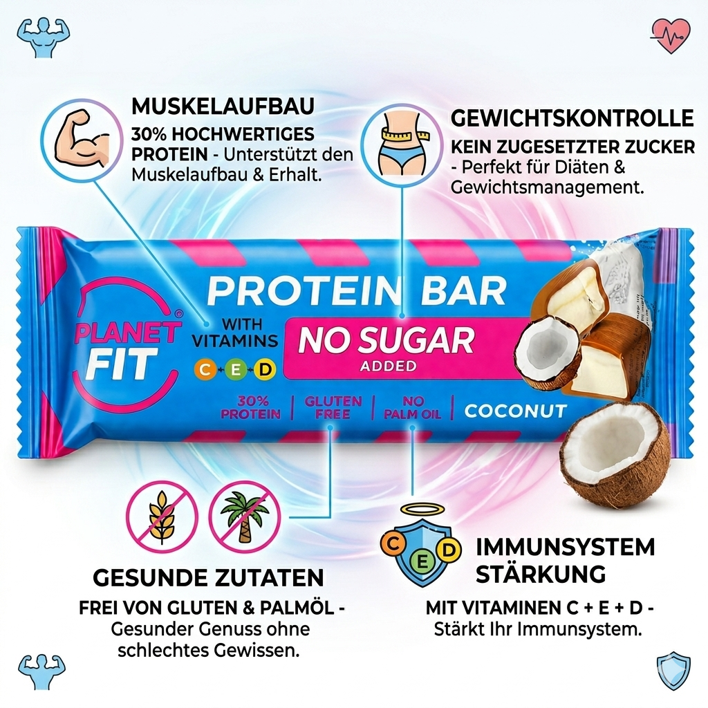 Coconut Protein Riegel 40g